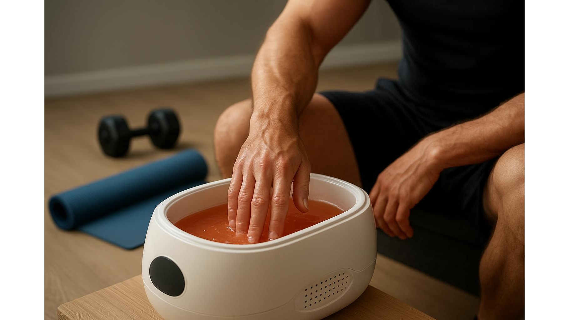 Paraffin wax baths for sore hands and feet after home workouts: benefits, risks and how to use them