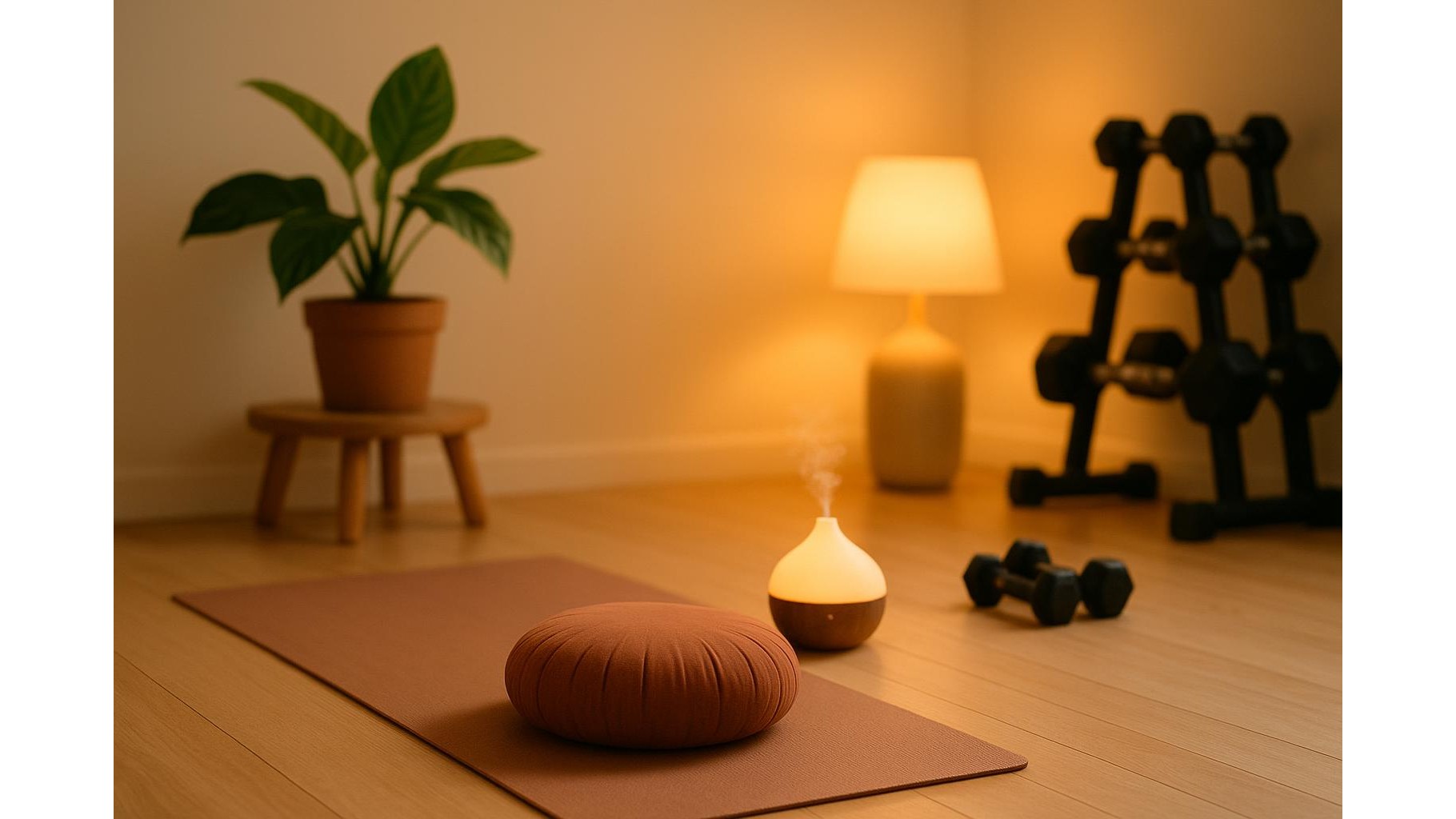 Designing a small home meditation corner inside your gym for better recovery and focus