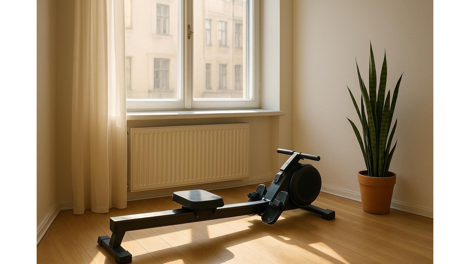 Low-profile rowing machines for under-window home gyms: how to choose a compact, quiet rower