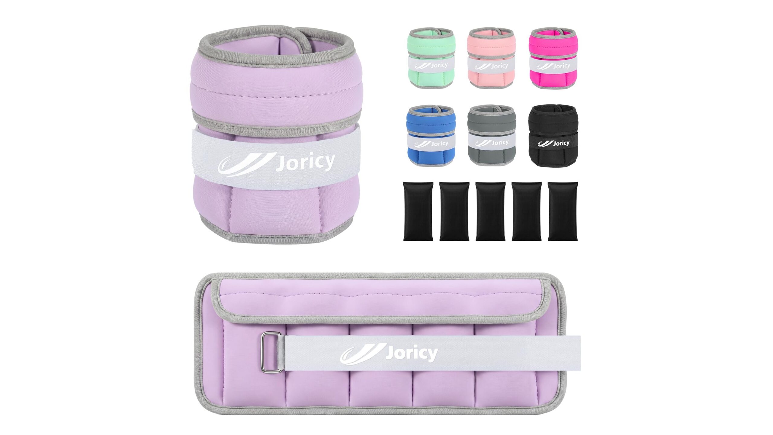 Joricy adjustable ankle weights, il set modulare per potenziare camminate e workout in casa
