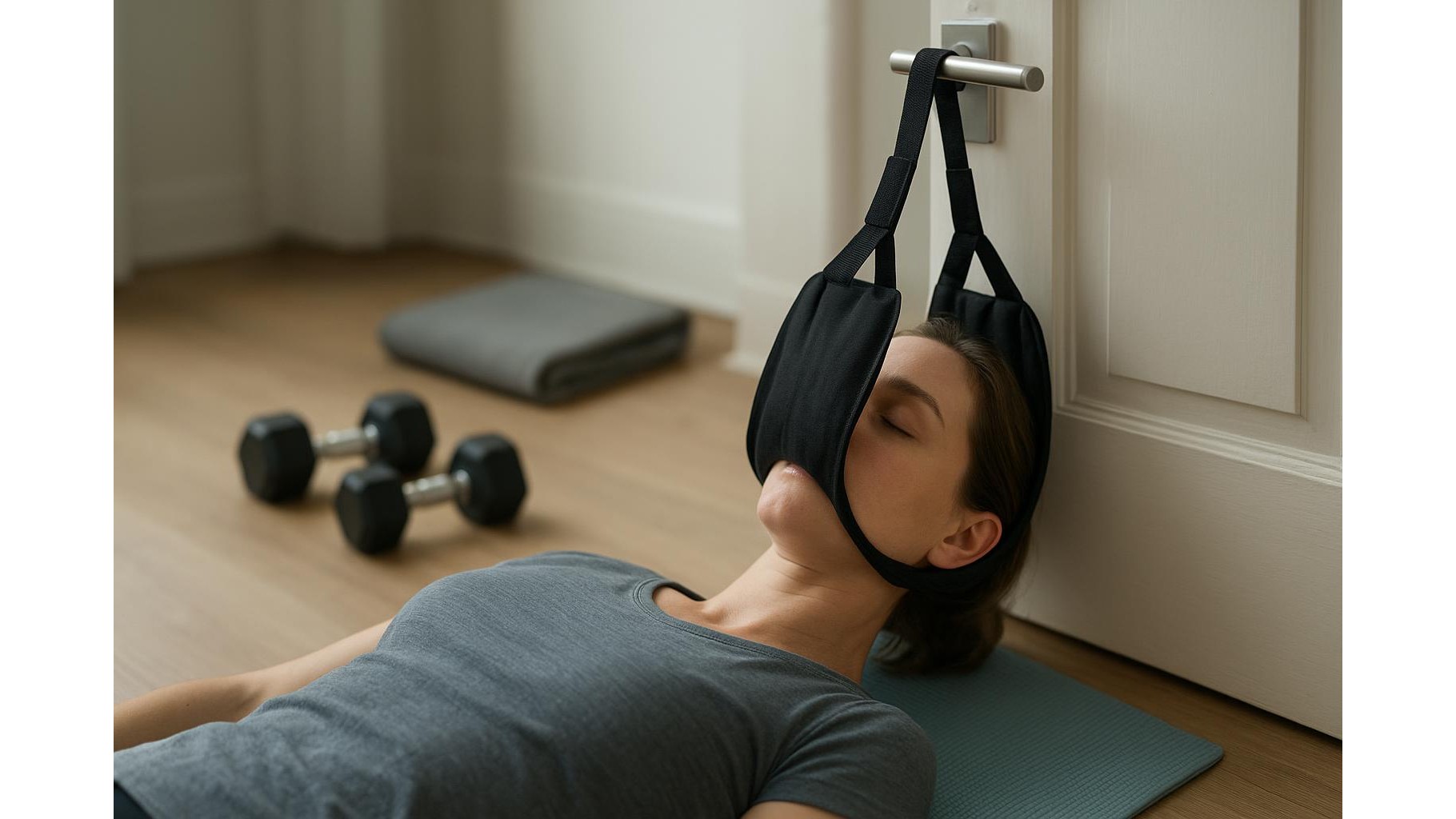 Neck hammocks at home: benefits, risks and safe alternatives for post-workout relief