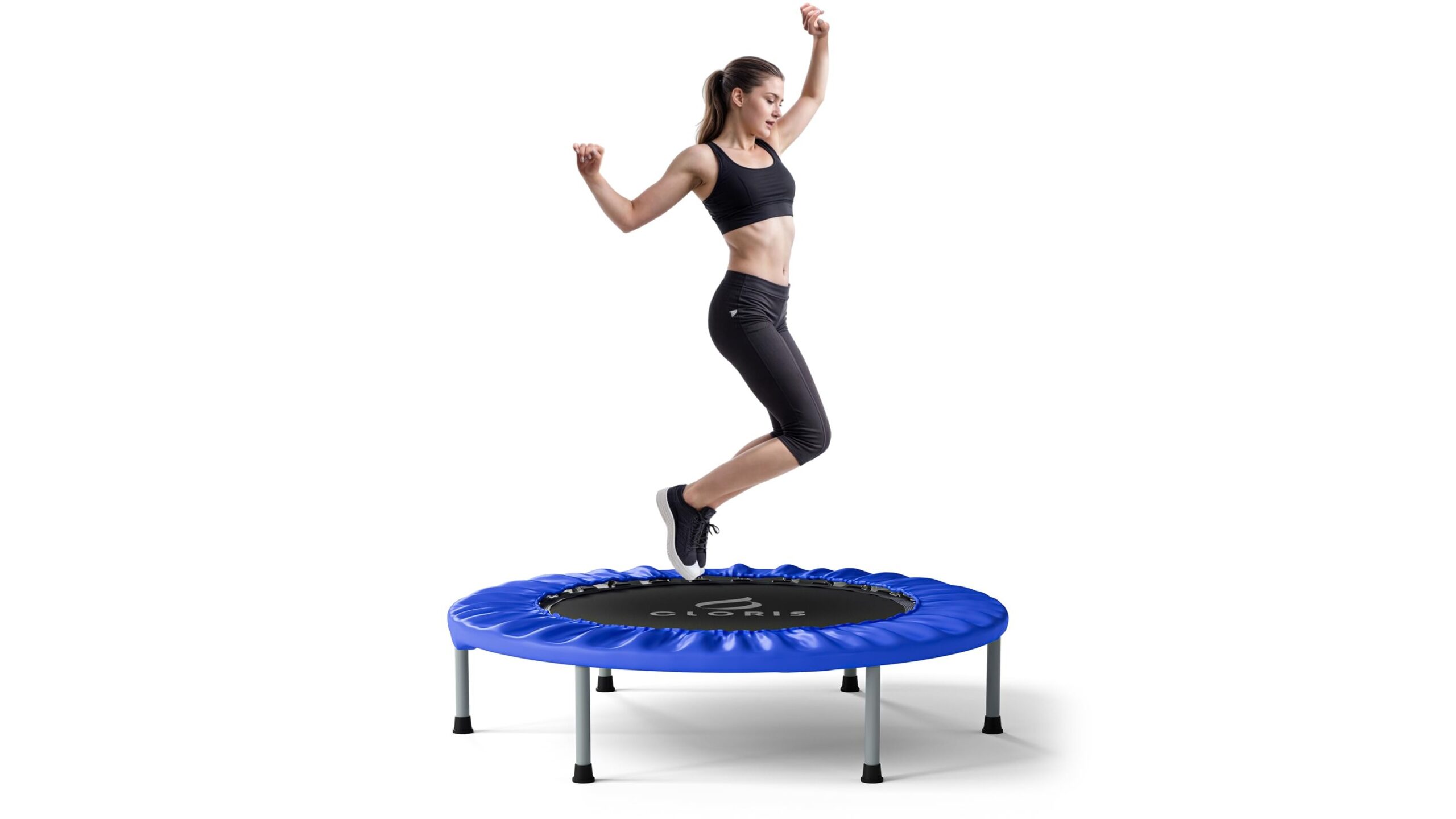 CLORIS foldable fitness trampoline, minimo storico su Amazon per il cardio rimbalzato a casa