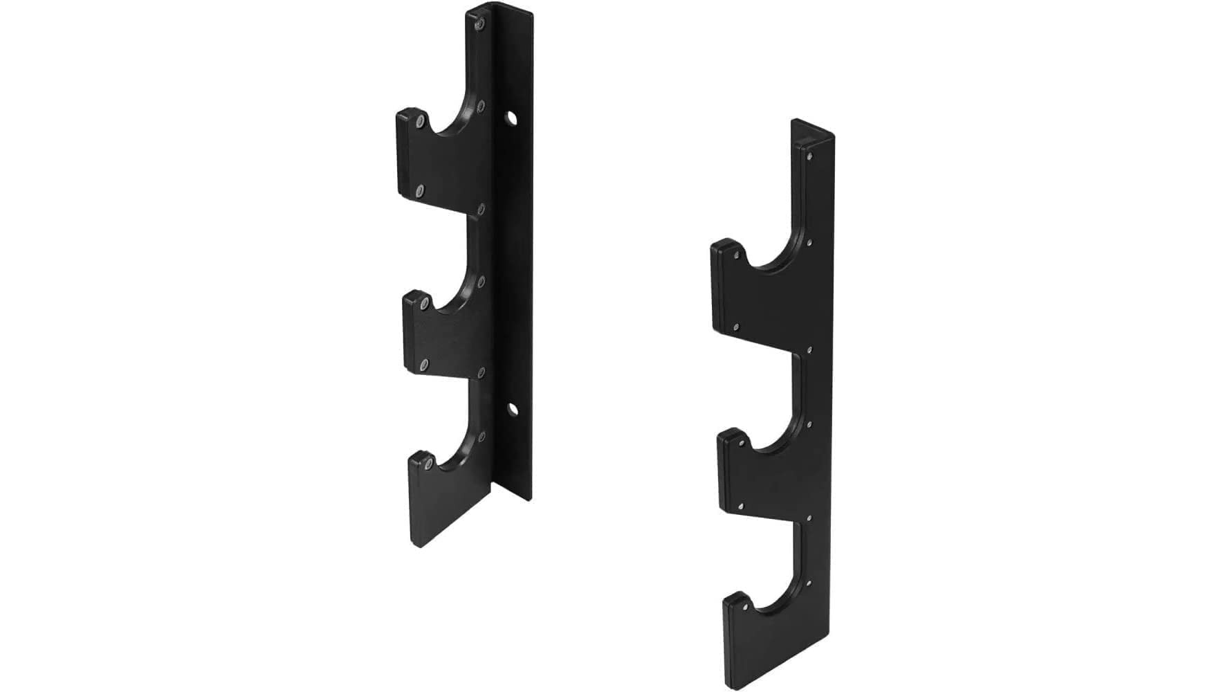 Yes4All wall mount barbell rack, supporto salvaspazio per bilancieri in sconto su Amazon