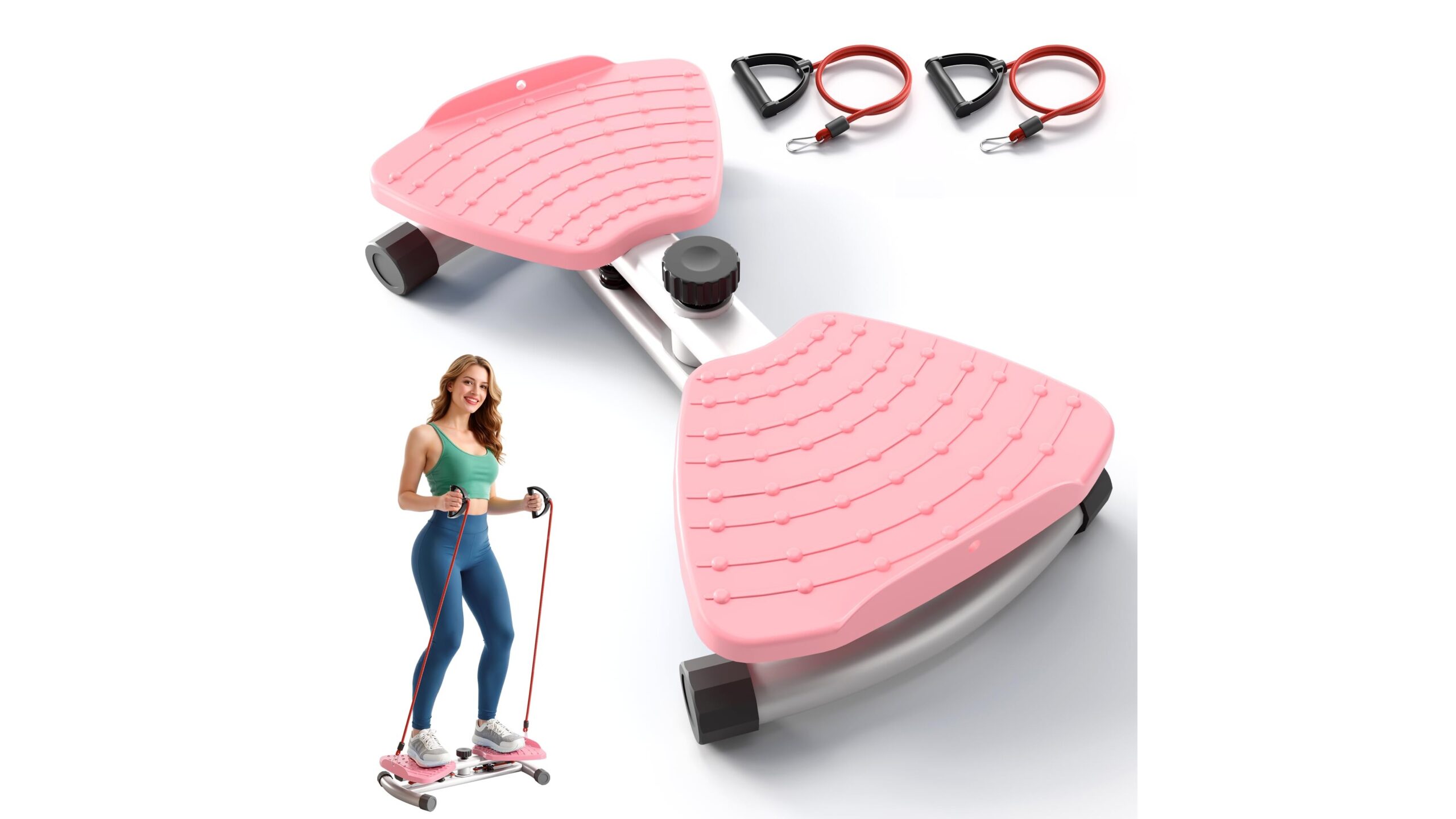 RYGEO ab machine e waist twister, core trainer ultra silenzioso in promozione su Amazon
