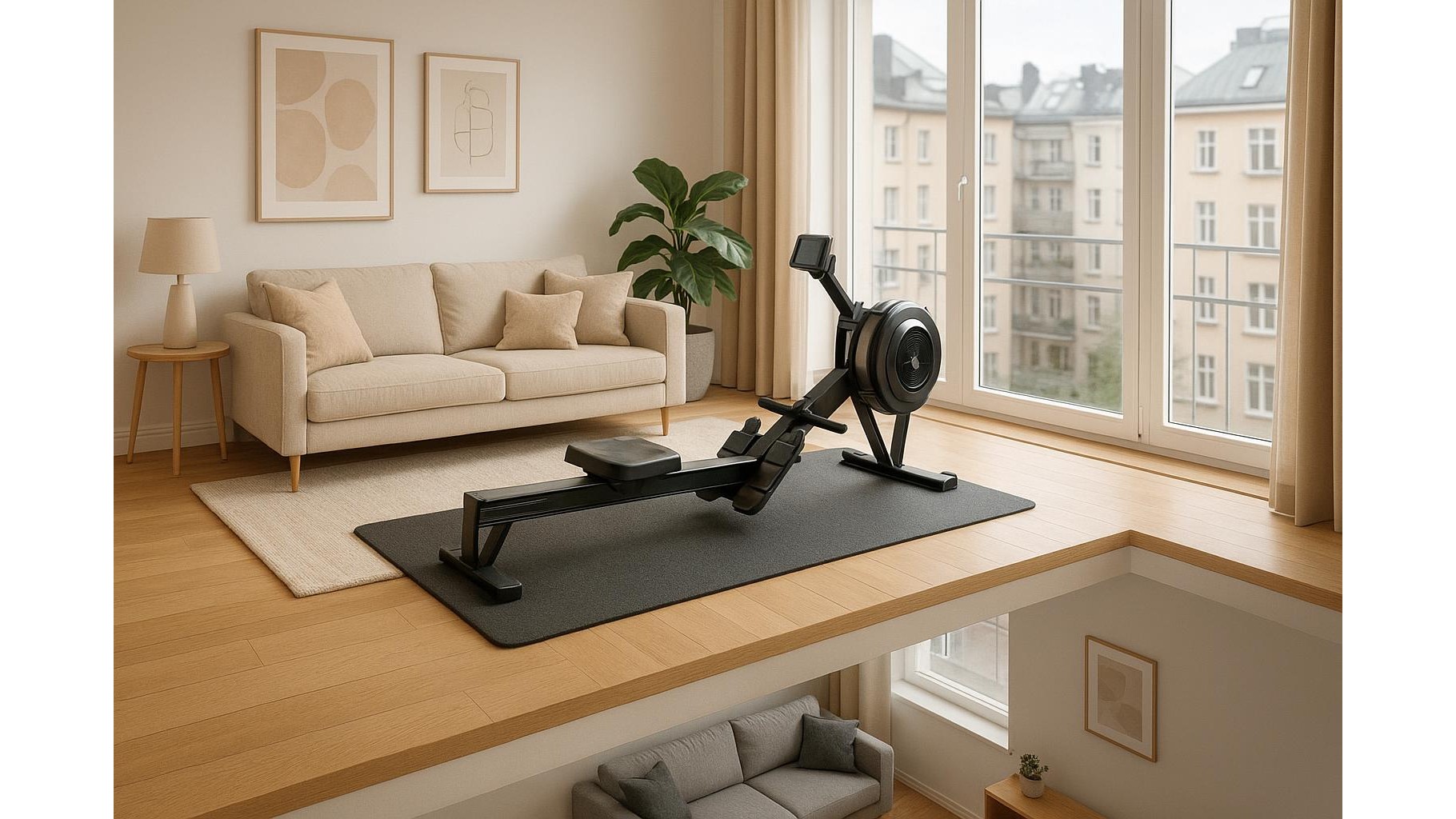 Air rower vs water rower at home: noise, feel and maintenance for upstairs apartments