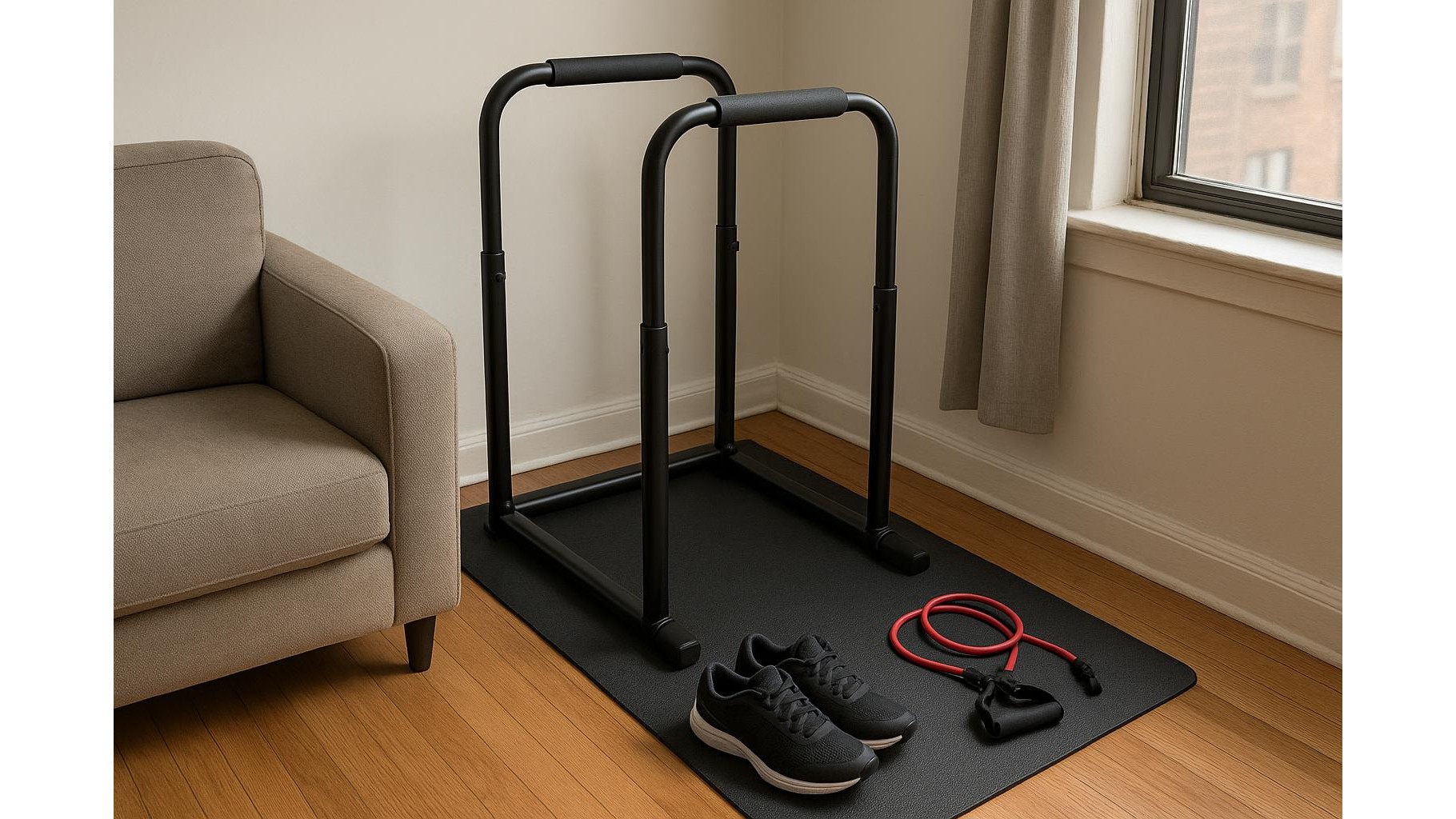 How to choose a compact home dip station that feels stable but still folds away